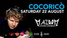 Mazoom @ discoteca Cocoricò di Riccione. Al mixer Mark Livella e Alex Neri.