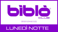 Lunedi notte discoteca biblò club