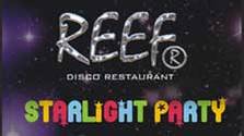 Starlight party al Reef disco restaurant
