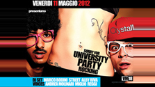 Sorry For The University Party Rocking @ discoteca Crystall