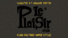 New Club Culture superstyle @ Le Plaisir Club