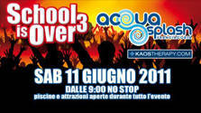 School is over 3 all'Acquasplash
