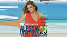 Alessia Ventura ospite alla discoteca Fura di Lonato
