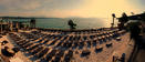 La spiaggia della discoteca Cocobeach